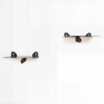 Hanah Home Black and Brown polcok szett, 2 db