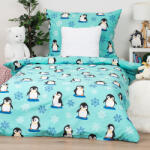 4home Arctic Friends gyerek pamut ágyneműhuzat, 140 x 200 cm, 70 x 90 cm