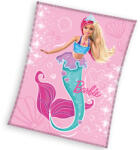4-Home Carbotex Barbie tengeri tündér gyermek takaró, 130 x 170 cm