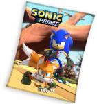 4-Home Carbotex Gyermek takaró Ježek Sonic és Tails, 130 x 170 cm