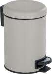 WENKO Leman pedálos szemetes 3 l, taupe, taupe, 3 l