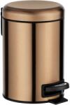 WENKO Leman 3 l pedálos szemetes, réz, réz, 3 l