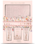 Grace Cole Peony, Peach & Raspberry - set de îngrijire a corpului și a mâinilor, 4 buc