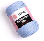 YARNART macrame cord fonal 3mm 760 világos kék