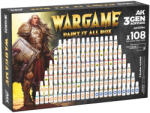 AK Interactive WARGAME PAINT IT ALL BOX 108 COLORS 3GEN (AK11784)