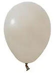Balonevi Latex lufi, 5", 13cm, 100db/cs, Pastel White Sand, Homokszín (LUFI861080)
