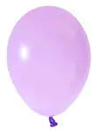 Balonevi Latex lufi, 5", 13cm, 100db/cs, Pastel Light Violet, Világoslila, Levendula (LUFI487868)
