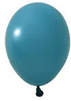 Balonevi Latex lufi, 5", 13cm, 100db/cs, Pastel Ocean Blue, Tengerkék (LUFI383381)
