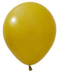 Balonevi lufi 18" 45cm, 25db/cs, Pastel Mustard, Mustársárga (LUFI109990)