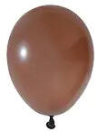 Balonevi Latex lufi, 5", 13cm, 100db/cs, Pastel Brown, Barna (LUFI181636)