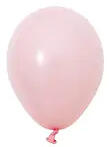 Balonevi Latex lufi, 5", 13cm, 100db/cs, Pastel Pink (LUFI330914)