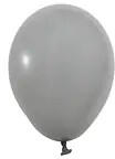 Balonevi Latex lufi, 5", 13cm, 100db/cs, Pastel Gray, Szürke (LUFI546371)