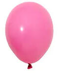 Balonevi Latex lufi, 5", 13cm, 100db/cs, Pastel Fuchsia, Fukszia (LUFI113196)