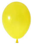 Balonevi Latex lufi, 5", 13cm, 100db/cs, Pastel Yellow, Citromsárga (LUFI266638)