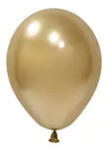 Balonevi Latex lufi, 5", 13cm, 100db/cs, Chrome Gold, Króm Arany (LUFI192516)