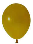 Balonevi Latex lufi, 5", 13cm, 100db/cs, Pastel Mustard, Mustársárga (LUFI739096)