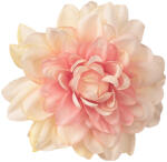 Valex Decor Dália selyemvirág fej, 8cm - Halvány rózsaszín (AF121-05)