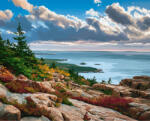 Alkotásutca Acadia nemzeti park - Számfestő készlet kereten 40x50