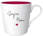  Elegáns bögre -Szuper Mama - Ajándék Nagymamának - Anyák napi ajándék (BE012 10.10.)