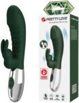 Pretty Love Naugthy Bunny Green, Reincarcabil Vibrator