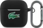 Lacoste Husă din Silicon Lichid cu Logo Croc pentru AirPods 4 Negru (LCA4SLOK)