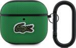 Lacoste Petit Pique Husă cu Logo Croc pentru AirPods 4 Verde (LCA4PVCN)