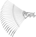 PALISAD Greblă frunze tip evantai, reglabilă, fără coadă, 22 dinți (617028) Grebla