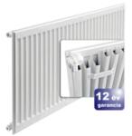 ERFER import radiátor 11K(BEK) 600/400 acéllemez lapradiátor + tartó - szett (71160011)
