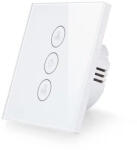 HomeVast Intrerupator inteligent cu contact tactil, HomeVast®, pentru automatizare ventilator, cu protocol WiFi, compatibil Tuya/Smartlife (ES-WF-EF)