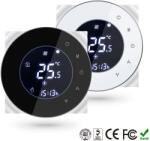HomeVast Termostat inteligent, HomeVast®, pentru centrala sau instant pe gaz, cu protocol WiFi, compatibil Tuya/Smartlife, 3A, alb (PST-6000-WIFI-W-3)