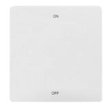 HomeVast Telecomanda RF, HomeVast®, cu 2 taste, cu baterii reincarcabile prin USB, prindere magnetica, alba (QS-RF-K01)