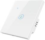 HomeVast Intrerupator inteligent pentru automatizare boiler, HomeVast®, cu protocol ZigBee, 40A, cu contact tactil, compatibil Tuya/Smartlife (DS-101DZN)