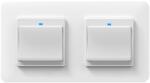 HomeVast Set HomeVast®, format din doua intrerupatoare smart, cu buton, 1 canal (ES-WPS-1-x-2)