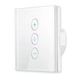 HomeVast Intrerupator inteligent cu contact tactil si variator (dimmer), HomeVast®, 1 canal, cu protocol WiFi, compatibil Tuya/Smartlife (WF-DS01)