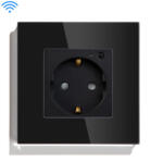 HomeVast Priza de perete inteligenta, HomeVast®, cu protocol WiFi, compatibil Tuya/Smartlife, negru (SM-W16A-B)