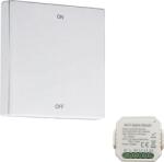 HomeVast Kit HomeVast®, format din releu smart mini, cu protocol WiFi+RF, 1 canal, compatibil Tuya/Smartlife, plus telecomanda RF cu 2 taste (QS-WIFI-S04-RF-QS-RF-K01)