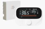 HomeVast Termostat inteligent, HomeVast®, wireless, cu protocol WiFi, compatibil Tuya/Smartlife, pentru centrala sau instant pe gaz (PST-WITH3)
