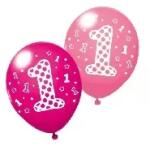 Herlitz Herlitz: Léggömb / 3 db 1. szülinap Girl (40011950)