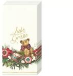  Papír zsebkendő 4 rétegű 10 db/cs - IHR Nosztalgikus játék (709414-PT821960)