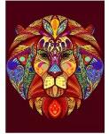 Ach Ach: Gyémántfestés szett oroszlán mandala 30x40cm (360391)