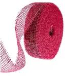 Juta szalag 5 cm széles 8, 5 méter pink (060871-01814)