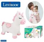 Lexibook Lexibook: Plüss unikornis ugrálófigura kézi pumpával (LEX-BGP050UNI)