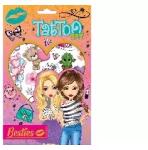  Besties - Tetováló szett 2 lap (20x13 cm) (90853)