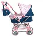  Fedeles, kosaras babakocsi csomagtartóval (59697)