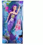  Világító sellő baba - 30 cm, többféle (30992)