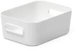 Smartstore Smartstore: Műanyag tárolódoboz, 1, 5 liter, SMARTSTORE "Compact S", fehér (10610)