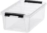 Smartstore Smartstore: Műanyag tárolódoboz, 3, 6 liter, fekete fogantyúkkal, SMARTSTORE "Classic 5", átlátszó (3456070)