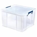 Fellowes Fellowes: Műanyag tároló doboz, átlátszó, 48 liter, FELLOWES, "ProStore (7730901)