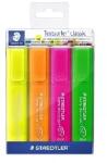 STAEDTLER Staedtler: Szövegkiemelő készlet, 1-5 mm, STAEDTLER "Classic 364", 4 különböző szín (364 P WP4)