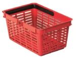 Durable Durable: Bevásárlókosár, műanyag, 19 l, DURABLE, piros (1801565080)